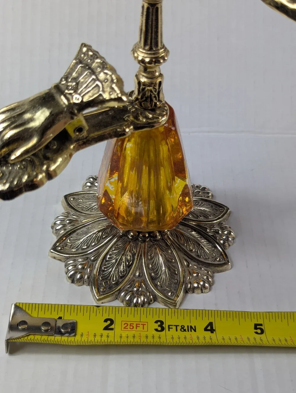 Vintage Hollywood Regency “Handy Andy” Vanity Clip Stand